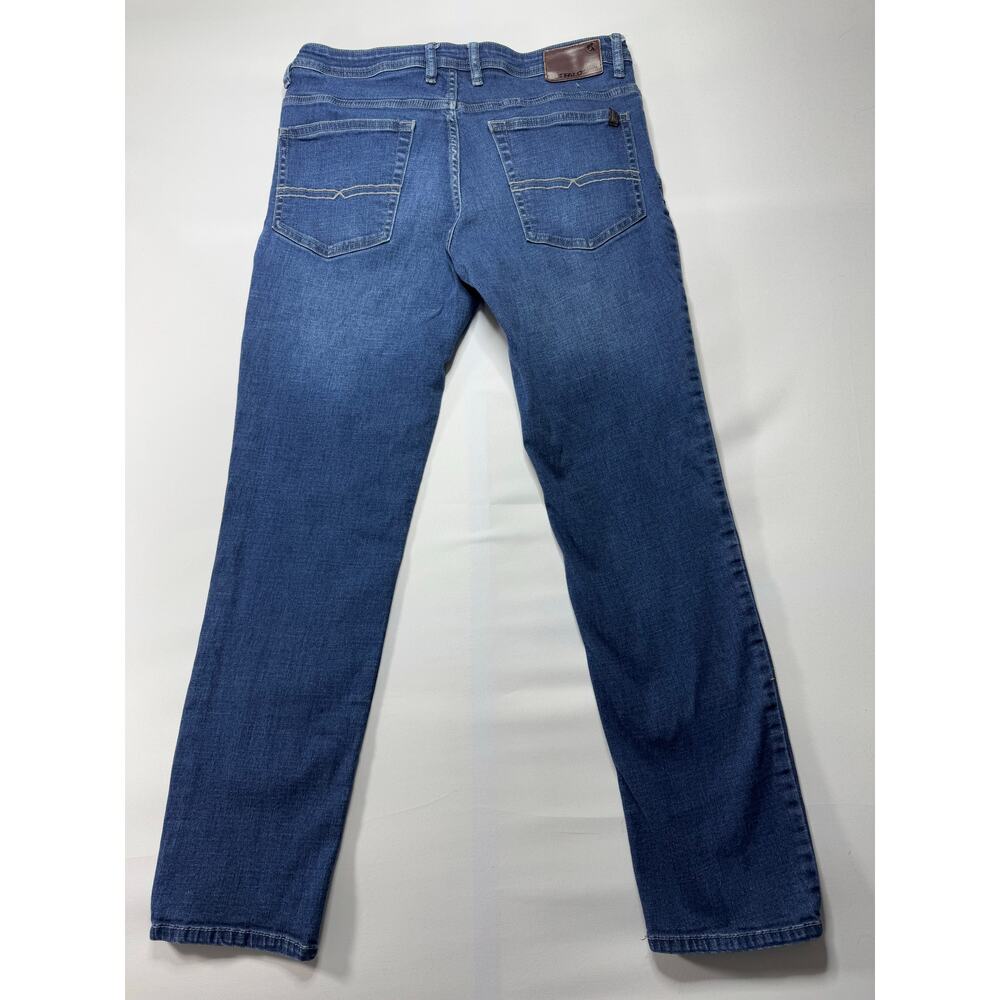 Buffalo David Bitton Men's Jackson Straight Stretch Blue Denim Jeans - Sz 34x31 - Picture 2 of 7